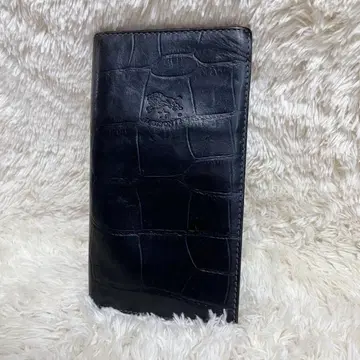 IL BISONTE 일비종떼 장지갑 반지갑 크로커 가죽