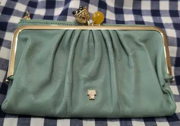 ANNA SUI 민트 그린 장지갑