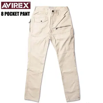AVIREX 아비렉스 스트레치 도비 8포켓 팬츠 M