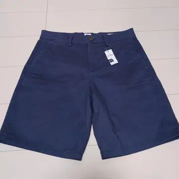 (택 포함 미사용 새상품) GAP 치노 숏팬츠 남성용 28 네이비