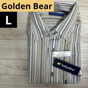 [택 포함 새상품] Golden Bear 스트라이프 긴팔 셔츠 L 사이즈