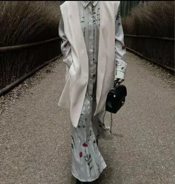 Ameri Vintage 플라워 프린트 원피스