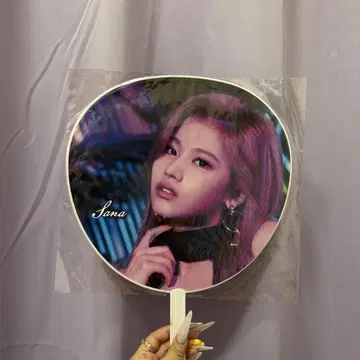 TWICE 사나 원형 부채 Breakthrough