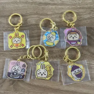치이카와 토끼 지역 한정 키링 세트