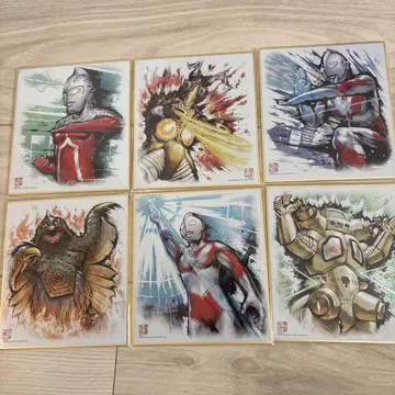 [묶음 판매] 울트라맨 색지 ART 6세트