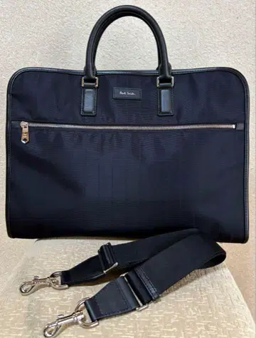 Paul Smith 블랙 섀도우 스트라이프 투웨이 비즈니스 백