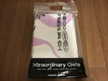 [미사용 새상품] XG 월드 투어 타월