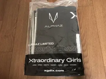 [미사용 새상품] XG ALPHAZ 한정 타월