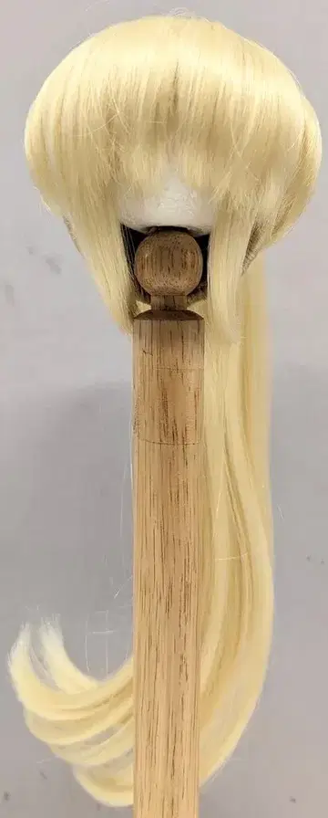 다락방과 지하실 인형 가발 9-10inch (24cm) 포니테일 꿀색