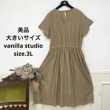 25 새상품급 빅 사이즈 vanilla studio 원피스