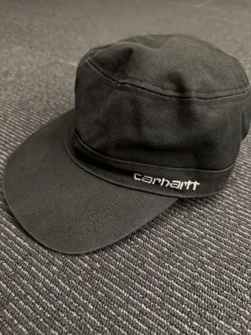 Carhartt 블랙 워크캡 블랙