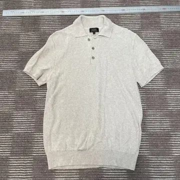 A.P.C. 아페쎄의 반팔 니트 피케 셔츠