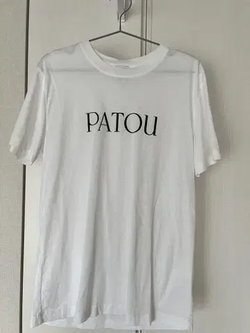 PATOU 티셔츠 화이트 반팔