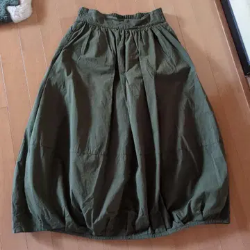 ugly 올리브 벌룬 스커트