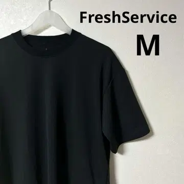 FreshService TECH SMOOTH CREW NECK 블랙 M
