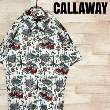 CALLAWAY 캘러웨이 반팔 골프 피케 셔츠 XL