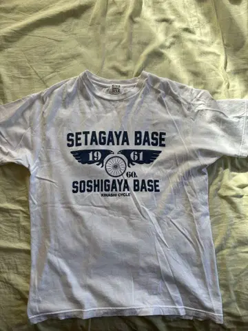기나시 사이클 SETAGAYA BASE 티셔츠