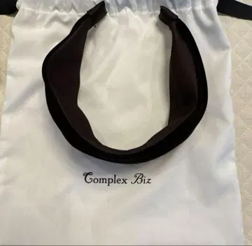 Complex Biz 다크 브라운 헤어밴드