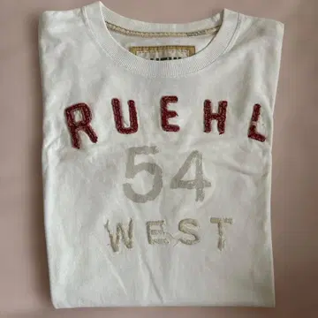 RUEHL 54 WEST 화이트 티셔츠