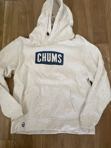 CHUMS 베이지 후드티