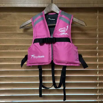 TryItem 핑크 구명 조끼 S 사이즈