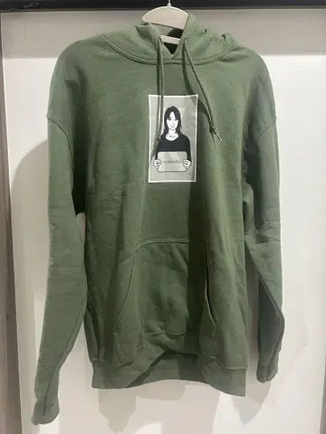 SOPH.kine 후드티 올리브 그린