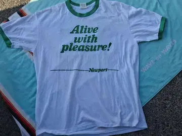 90년대 기업 티셔츠 NEWPORT