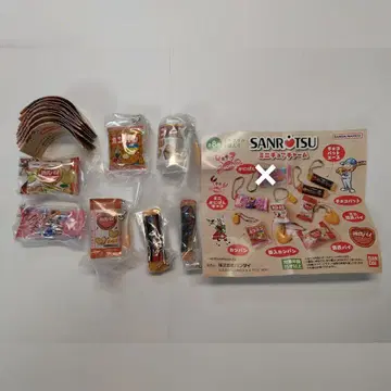 산리츠제과 미니어처 참 7종