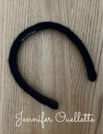 제니퍼 오울렛 트위드 머리띠