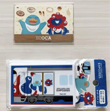 엑스포 기념 ICOCA + 오리지널 패스 케이스