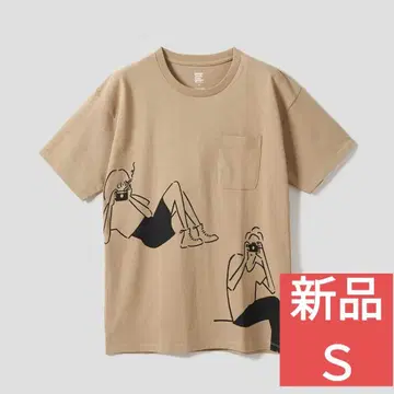 새상품 그라니프 graniph 나가오 유 T셔츠 카메라 S 사이즈