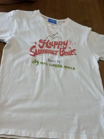 도쿄 디즈니 리조트 Happy Summer Beats 티셔츠 M