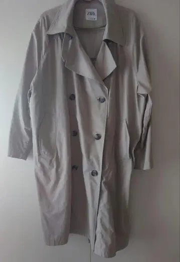 새상품급 ZARA 트렌치 벨트 없는 타입
