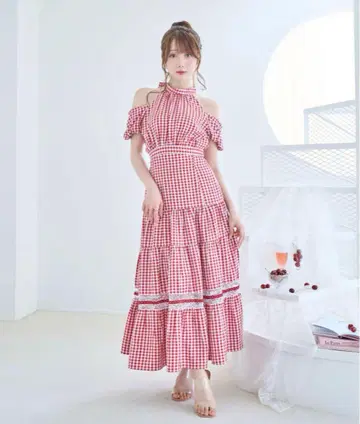 rosemuse gingham SET UP red