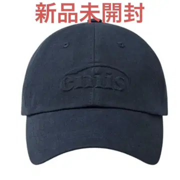 emis EMBOSSING LOGO 볼캡 네이비