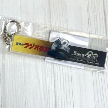 슈타인즈 게이트 슈타게 아크릴 키링 스트랩 간판