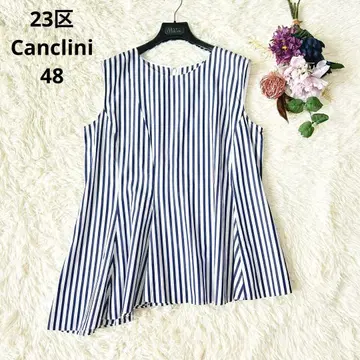 23구 Canclini 셔팅 비대칭 셔츠 스트라이프 48