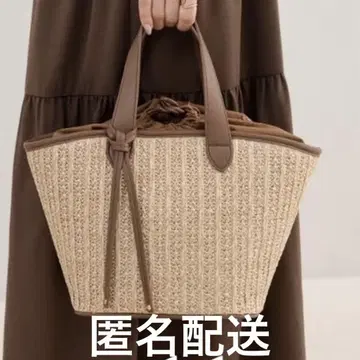 시마무라 talbyyumi 바스켓백 브라운
