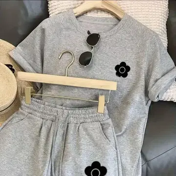 MARY QUANT 모티프 티셔츠 룸웨어 셋업