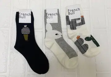 프렌치불 Frenchbull 여성 양말 3족 세트