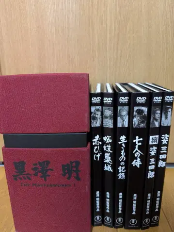 구로사와 아키라 THE MASTERWORKS 3 DVD 세트