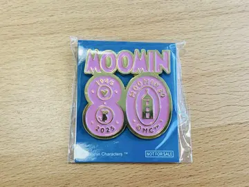 MOOMIN 80주년 기념 배지 무민밸리파크