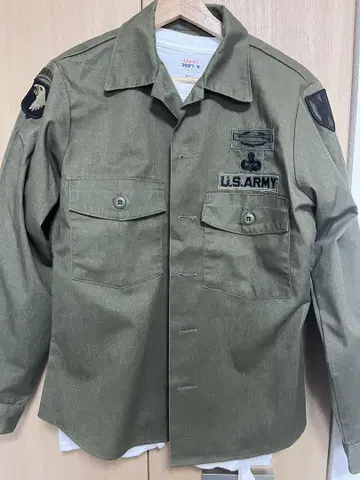 U.S. ARMY 밀리터리 자켓 올리브 그린