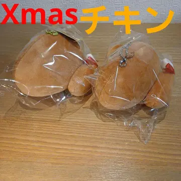 쫀득뼈다귀 마스코트! 크리스마스 치킨 봉제 인형 2개 set