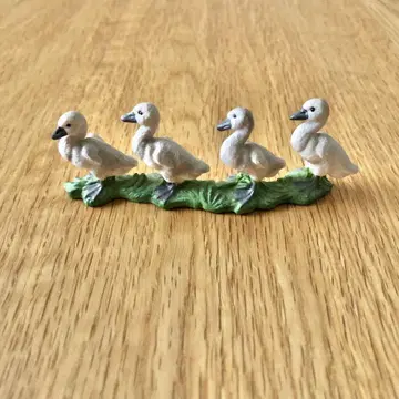 단종 레어 Schleich 슐라이히 백조 새끼 피규어