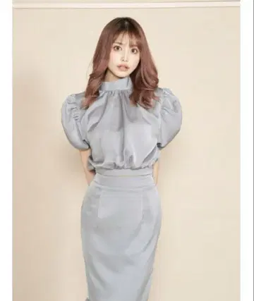 다리치 darich 백리본 개더 상의 색스