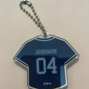 ENHYPEN 팝업 가챠 유니폼형 아크릴 키링 정원