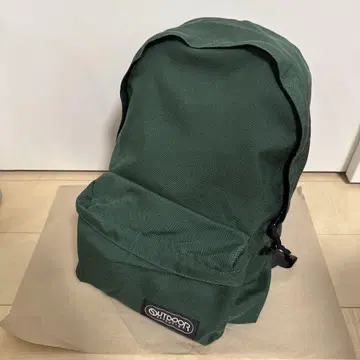 아웃도어 다크 그린 백팩 Made in USA 90s