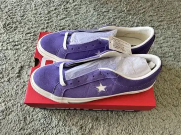 CONVERSE ONE STAR SUED 퍼플 28cm