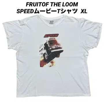 구제 의류 FRUIT OF THE LOOM SPEED 빈티지 T셔츠 XL